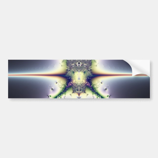 Purple Space Bumper Sticker (Front)