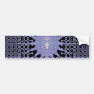 Purple Space Bumper Sticker