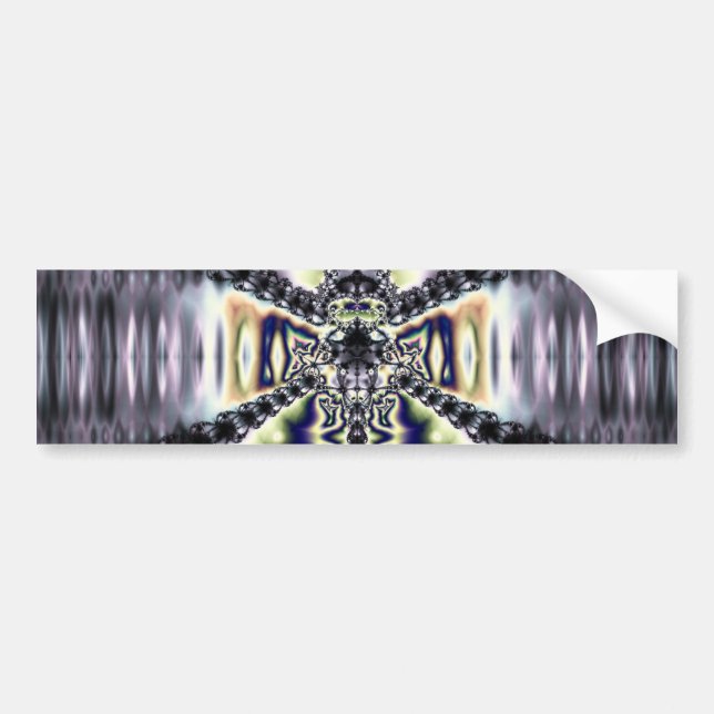 Purple Space Bumper Sticker (Front)