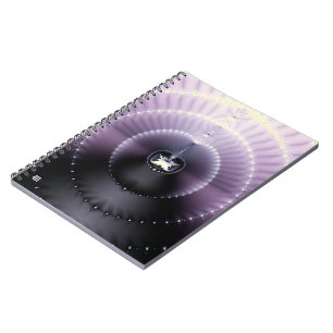 Purple Space Notebook