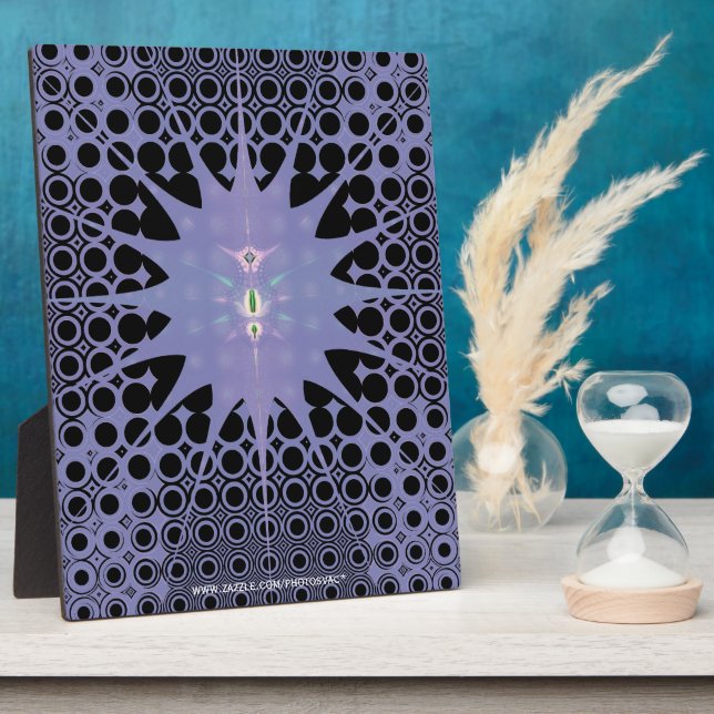 Purple Space Plaque (Side)