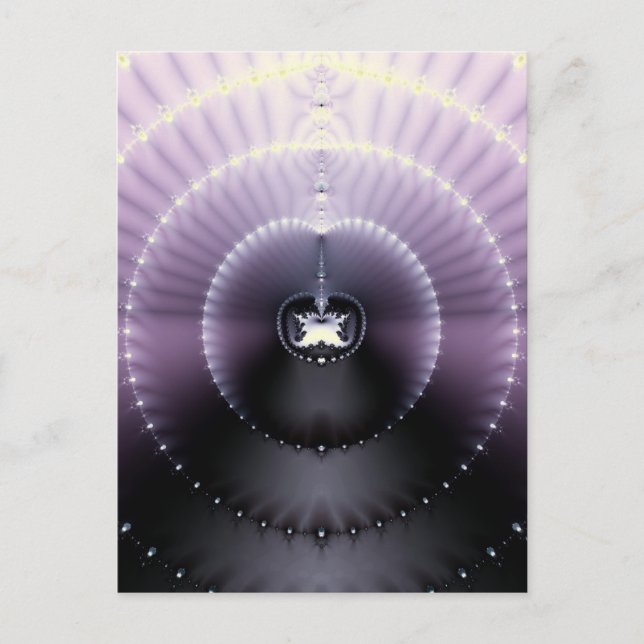 Purple Space Postcard (Front)