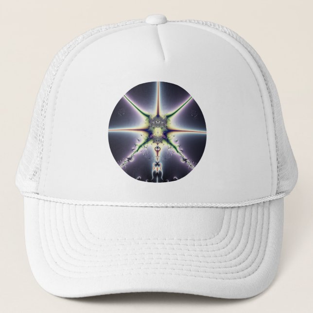 Purple Space Trucker Hat (Front)