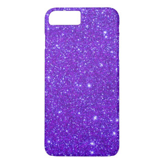 Purple Sparkle Glitter Custom Design Sparkly Cases