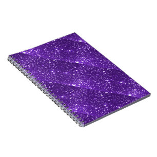 Purple Sparkle Notebook