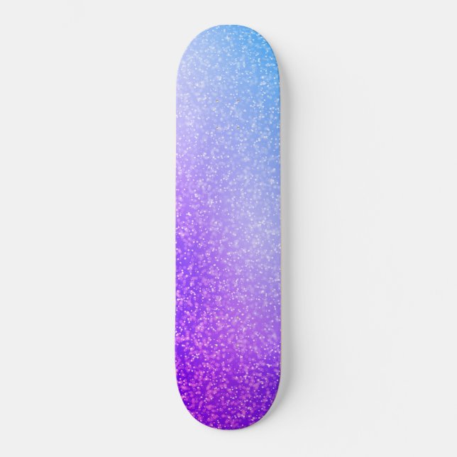 Purple Sparkle skateboard (Front)