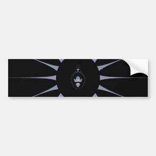 Purple Spider Bumper Sticker
