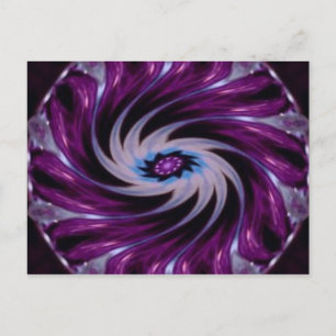 Purple Spin Postcard
