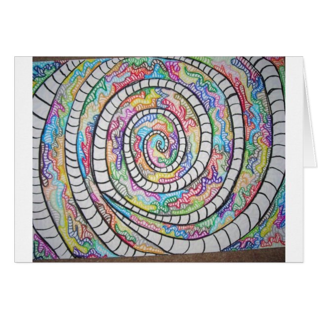 Purple Spiral (Front Horizontal)