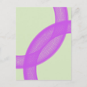 purple spiritual fulfilment postcard