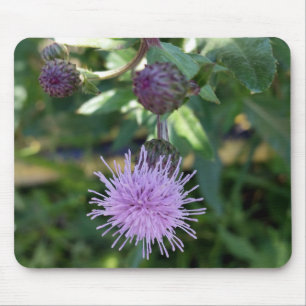 purple splash mouse pad