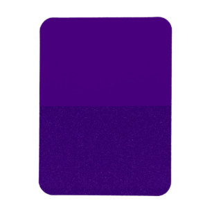 Purple Split Matte & Glitter Magnet – Customizable