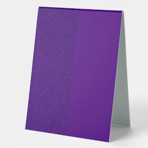 Purple Split Texture Table Tent Sign – Customise