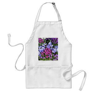 Purple Spring Flowers Standard Apron