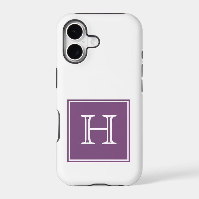 Purple Square Monogram (Back)