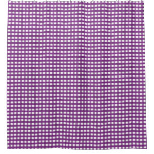 Purple Squares Shower Curtain
