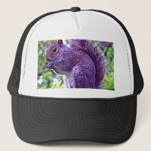 Purple Squirrel Trucker Hat