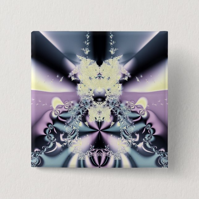 Purple Stage 15 Cm Square Badge (Front)