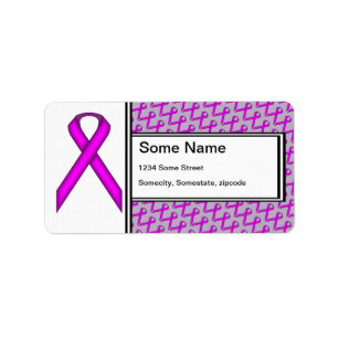 Purple Standard Ribbon by Kenneth Yoncich Label