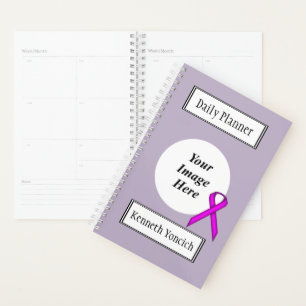 Purple Standard Ribbon by Kenneth Yoncich Planner