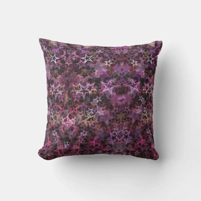 Purple star cushion (Front)