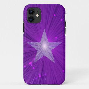 Purple Star iPhone case