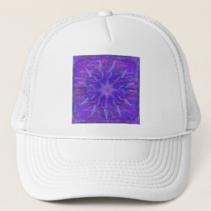 Purple Star Mandala Trucker Hat