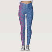 Purple Star Metamorphous  Leggings