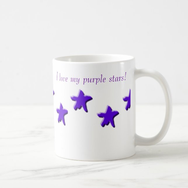 Purple Star Mug (Right)