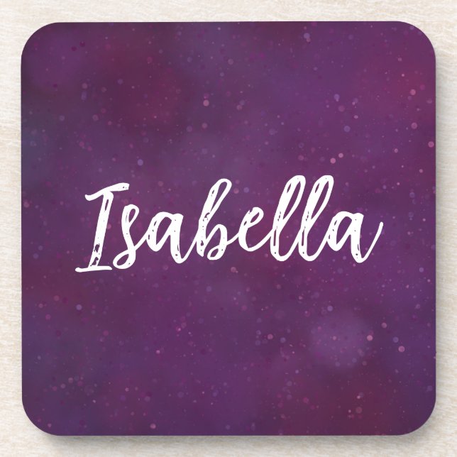 Purple star sky coaster (Front)