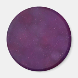 Purple star sky magnet