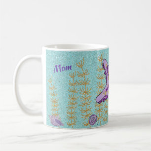 Purple Starfish Under The Sea Mum's Mug
