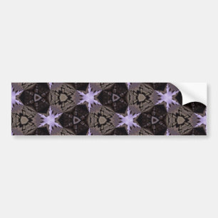 Purple Stars Bumper Sticker