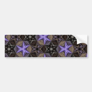 Purple Stars Bumper Sticker