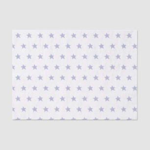 Purple Stars Cute Modern Tissue Paper