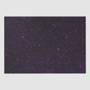 Purple Stars Dark Space Tissue Paper