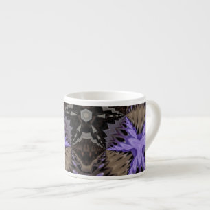Purple Stars Espresso Cup
