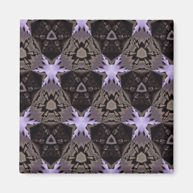 Purple Stars Magnet (Front)