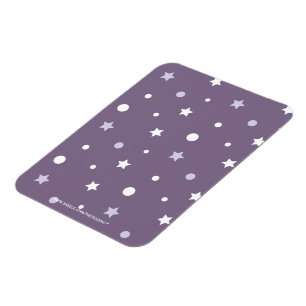 Purple Stars Magnet