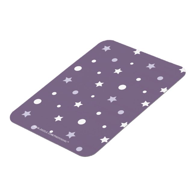 Purple Stars Magnet (Left Side)