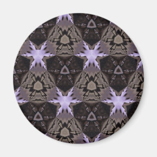 Purple Stars Magnet