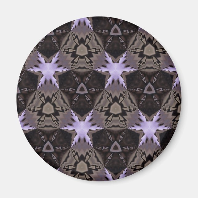 Purple Stars Magnet (Front)
