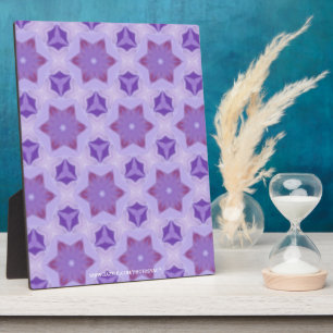 Purple Stars Plaque