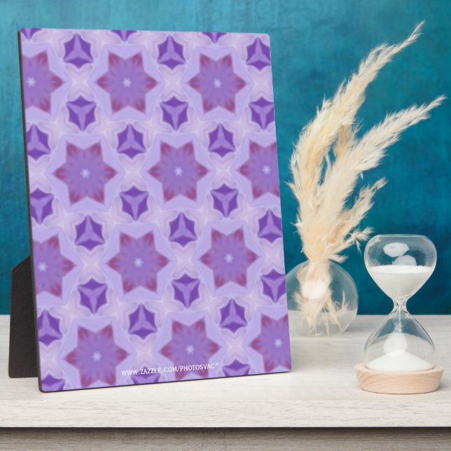Purple Stars Plaque (Side)