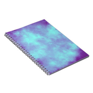 Purple Storm Cloud Effect Notebook
