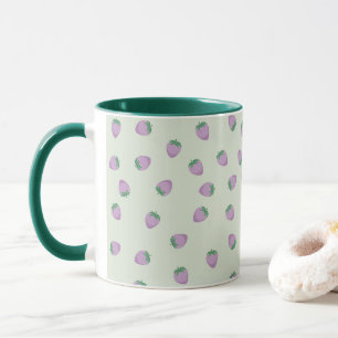Purple Strawberries Mug