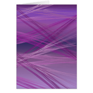 Purple Streaks Greeting Card