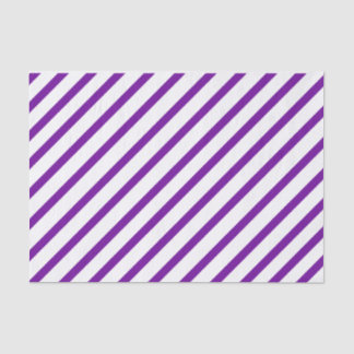 Purple Stripe Tissue Paper