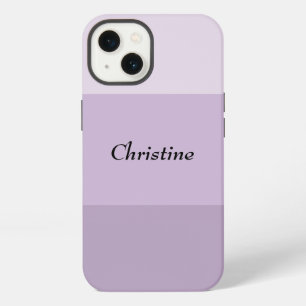 Purple Striped Ombre Custom iPhone 13 Case