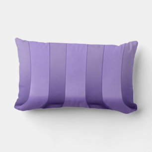 Purple stripes background lumbar cushion